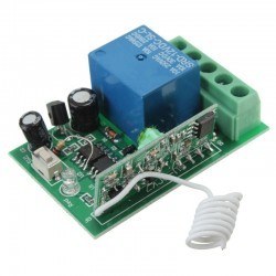 1 Channel 433 MHz Wireless RF Receiver Relay Board - Packaged 