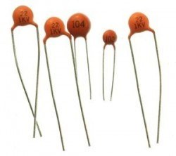 100nF Ceramic Capacitor Package - 10 Units 
