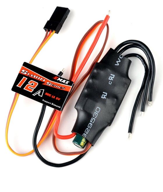 12 A 2S-4S Emax Simon Series ESC - 1