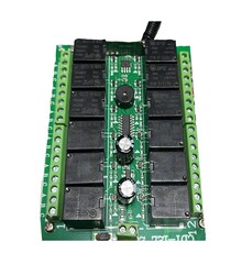 12 Channel 433 MHz Wireless RF Receiver Relay Board - with Box 