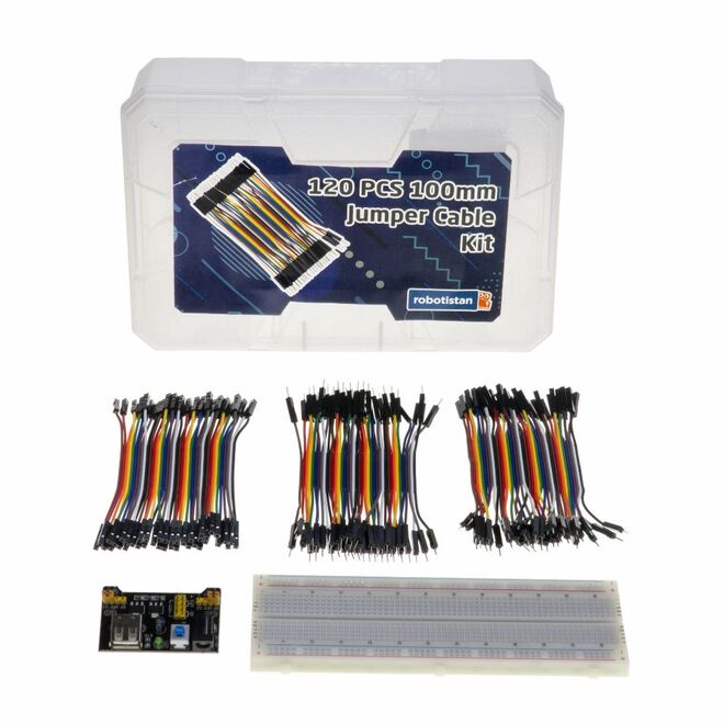 120 Parça 100 mm Jumper Kablo Seti - 2
