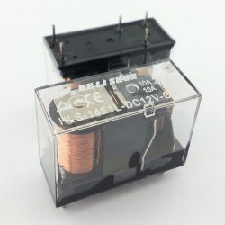 12 V 10 A Tek Kontak Röle - HLS-14F1L-DC12V-C - HELISHUN