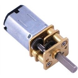12V 12mm 1000 RPM Redüktörlü Mikro DC Motor - 2