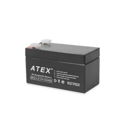 12 V 1.3 Ah Kuru Akü - Atex