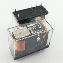 12 V 16 A Tek Kontak Röle - HLS-14F2L-DC12V-C - HELISHUN
