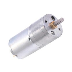 12V 25mm 12 RPM Redüktörlü DC Motor 