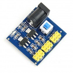 12 V Input 3.3 V, 5 V Multi Output Regulator Board 