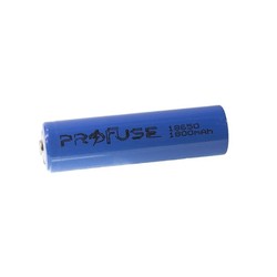 18650 3.7 V 1800 mAh Li-ion Şarjlı Pil - Kutup Başlı 