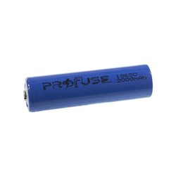 18650 3.7 V 2000 mAh Li-ion Battery - Pole Headed 