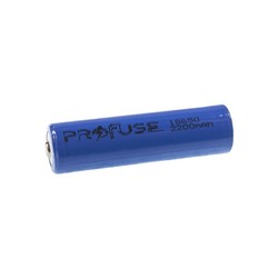 18650 3.7 V 2200 mAh Li-ion Battery - Pole Headed 