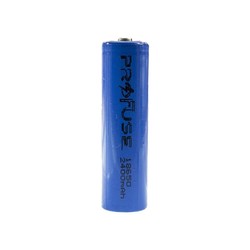 18650 3.7 V 2400mAh Li-ion Şarjlı Pil - Kutup Başlı - 2