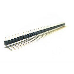 1x40 12MM 90 Degree Male Pin Header - 1