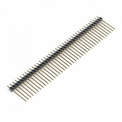 1x40 19MM 180 Degree Male Pin Header - 1