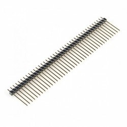 1x40 23MM 180 Degree Male Pin Header 