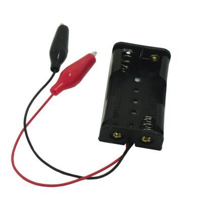 2-AA Battery Housing(Crocodile Cabled) - 1