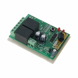 2 Channel 433 MHz Wireless RF Relay Board with Receiver - in Box 