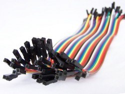 20cm 40 Pin F-F Jumper Wires 