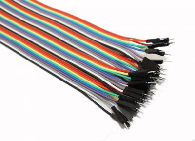 20cm 40 Pin M-F Jumper Wires - 3