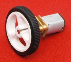 210:1 12 V 140 RPM Karbon Fırçalı Mikro Metal DC Motor - 3