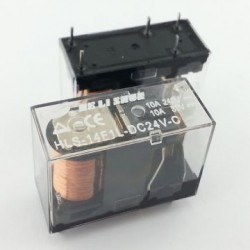 24 V 10 A Tek Kontak Röle - HLS-14F1L-DC24V-C - HELISHUN