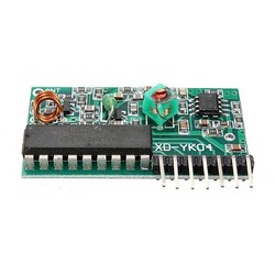4 Channel 315Mhz RF Wireless Control Module, Transmitter + Receiver - 5