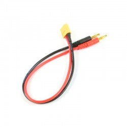 4 mm Banana - Erkek XT60 Dönüştürücü Kablo - 30 cm, 14 AWG 