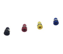 4mm Güvenli Tip Bourn Jack - Sarı - 2