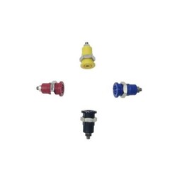 4mm Güvenli Tip Bourn Jack - Sarı - 3