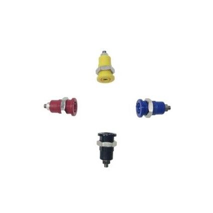 4mm Güvenli Tip Bourn Jack - Sarı - 3