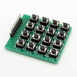 4x4 Push Buton Keypad 