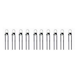 5mm Transparent White Led Package - 10 