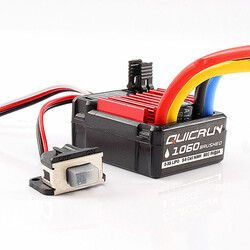Hobbywing Quicrun 1060 60A Su Geçirmez RC Fırçalı Motor Sürücü ESC 