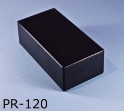 68 x 130 x 44 mm Proje Kutusu (Siyah) 