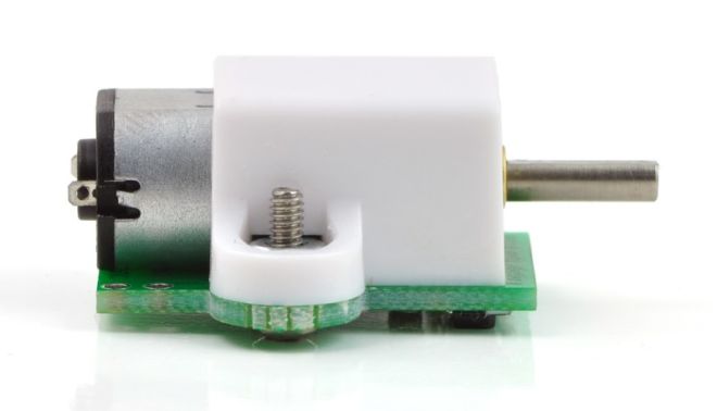 6 V 1000 RPM Karbon Fırçalı Redüktörlü Mikro DC Motor - 7