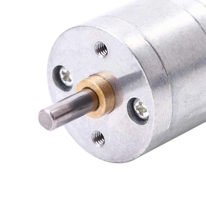 6V 25mm 1360 RPM Redüktörlü DC Motor - 2