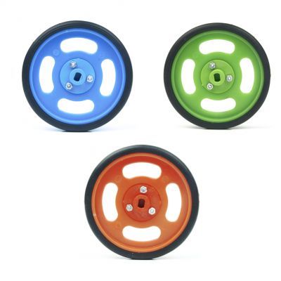 70x11mm Orange Wheel Set - 4