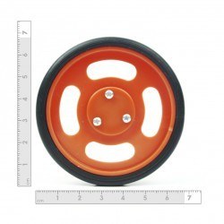 70x11mm Orange Wheel Set - 3