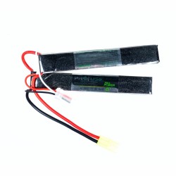 7,4V 2S Airsoft Lipo Batarya-Pil 1500mAh 25C - (6x20x128x2) - Full Power