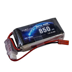 7.4 V 2S Lipo Batarya-Pil 850 mAh 40C - ProFuse