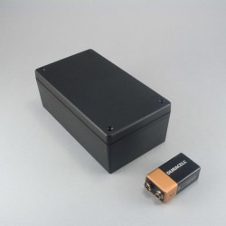 76x136x50 Handheld Enclosure (Black) 