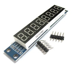 8 Character 7 Segment SPI Display 