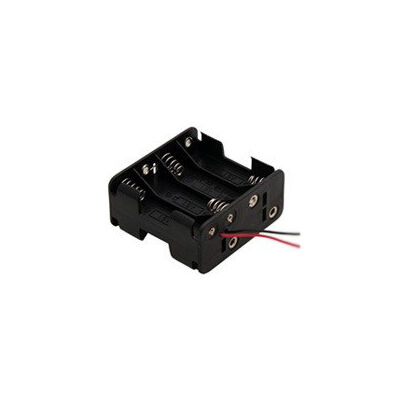 8'li AA Pil Yuvası (Çift Taraflı) - Pil Yatağı - 1