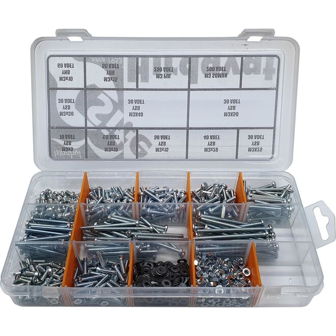 900 Piece M3 Screw Set - 1