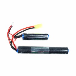 9,6V Airsoft LiFe Batarya 1500mAh 15C - (18x65 + 18x130) - Full Power