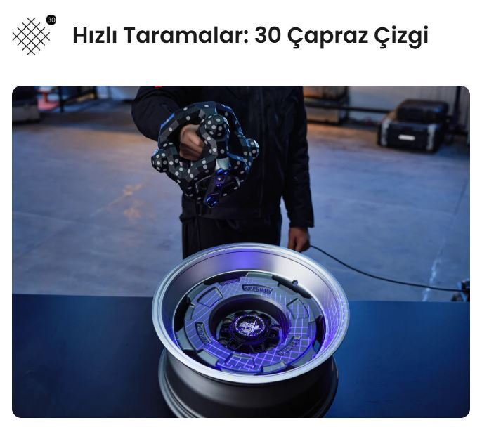 Revopoint Trackit 3D Tarayıcı Hızlı Tarama