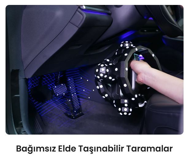Revopoint Trackit 3D Tarayıcı Elde Taşınabilir Taramalar