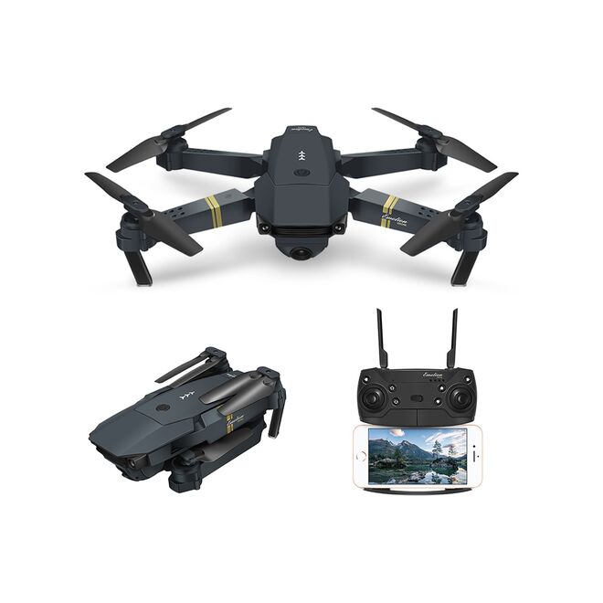 Aden E58 Fly More Combo Drone (1 Bataryalı) Siyah - 1