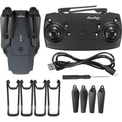 Aden E58 Fly More Combo Drone (1 Bataryalı) Siyah - 5