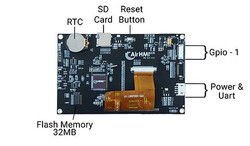 AIR1024X600S101_A 10.1inç Rezistif Dokunmatik Gelişmiş HMI Ekran - 4