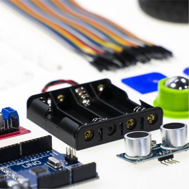 REX Discovery Serisi Arduino Araba Kiti - Bluetooth Robot Araç - 2WD - 5